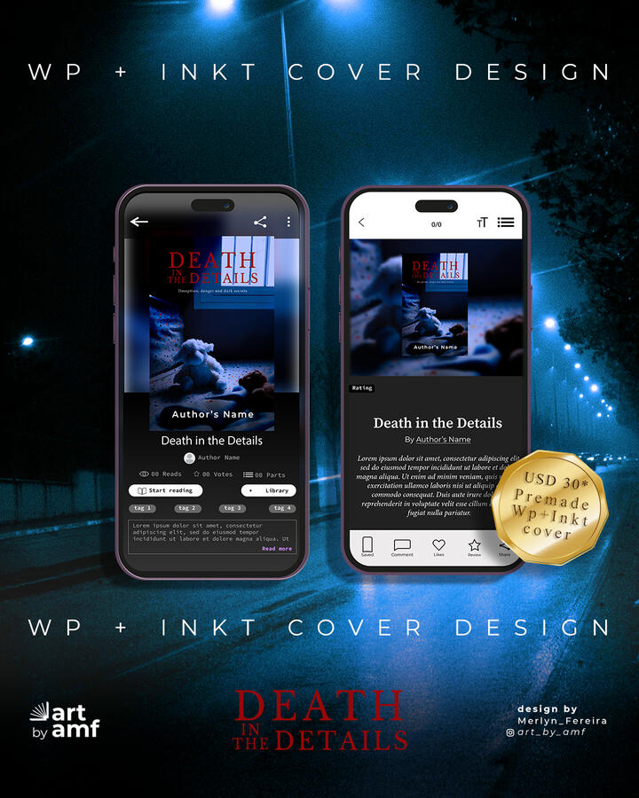 DITD (Wattpad + Inkitt) | USD 30*