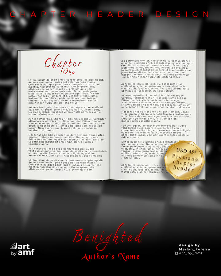 Benighted (Chapter Header) | USD 45*