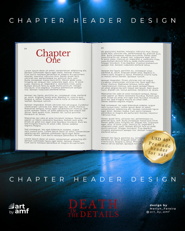 DITD (Chapter Header) | USD 40*
